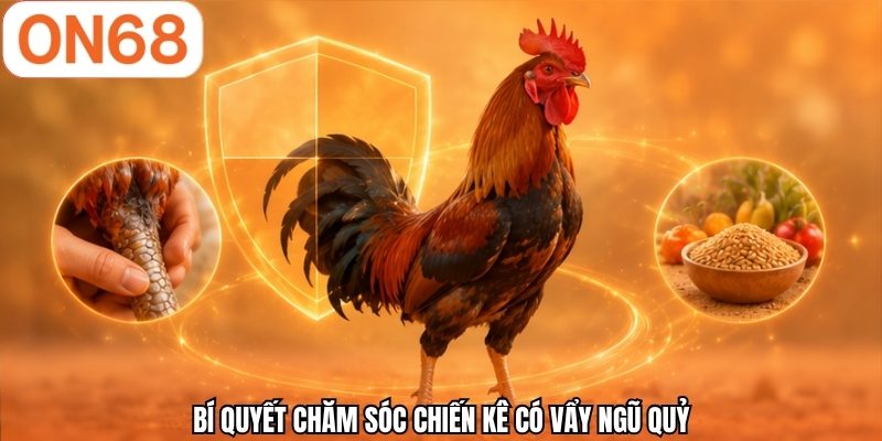 Bí quyết chăm sóc chiến kê có vẩy ngũ quỷ